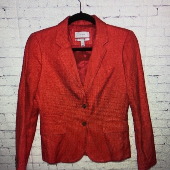 Jackets & Blazers - Classic Red Tailored Blazer - Unknown